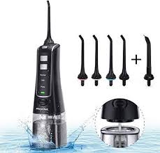 Kaufen Sie Wasser Flosser Professionelle Schnurlose Munddusche Wiederaufladbare Tragbare Za Mundpflege Floss Hochfrequenz
