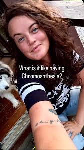 Somewhere, somehow, the sensors in my brain are cross wired..so when I hear  sounds I see colors and have colors associated with heard sounds. Music is  a HUGE influencer in that but music is just ...