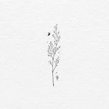 Just Another Wild Grass Ink On Paper Wildgrass Grass Tatts Tattoo Tattoos Tattoolife Minimal Minimalist Tattoo Wildflower Tattoo Tattoos