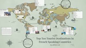 When was the terme francophonie first mentionned? Top Ten Tourist Destinations In French Speaking Countries By Jeeva Gill