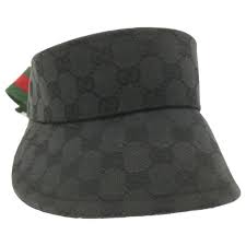 Gucci rare gabardine headband baseball cap hat logo black sz small 860088a. Gucci Cap Grey Cloth Ref 241309 Joli Closet
