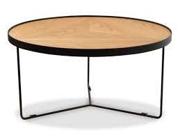 Maybe you would like to learn more about one of these? Round Coffee Table Natural Top And Black Frame Vavoom