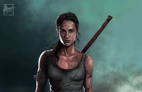 Lara croft is the lead character of the 2018 reboot of the tomb raider film series, portrayed by swedish actress alicia vikander. 580922 Tomb Raider Movie Tomb Raider 2018 Movies Hd Alicia Vikander Lara Croft Hd Artist Artwork Artstation Mocah Org