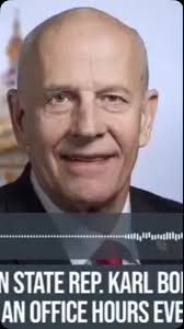 Oops! He said it again. Michigan House Rep Karl Bohnak admits it. He does  NOT support a woman’s right to make decisions about her own body., Funny