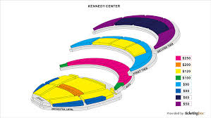 kennedy center opera house seating chart