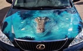  3d Alligator Paint Job Car Paint Jobs Custom Car Paint Jobs Custom Cars Paint
