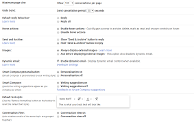 No Spelling And Autocorrect Option In Settings In Gmail Gmail Community