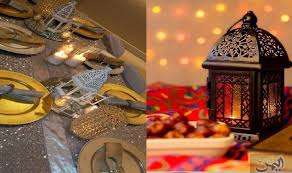 أفكار بسيطة ومميزة لتزين المائدة في شهر رمضان Table Decorations Home Decor Decor