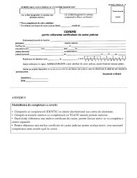 Model Cerere Cazier Judiciar Persoane Fizice
