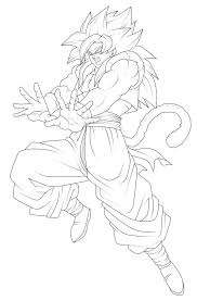 Collectible card games accessories digimon dragon ball super final fantasy flesh and blood force of will magic: Gogeta Super Saiyan 4 Lineart By Chronofz On Deviantart Dragon Ball Painting Dragon Ball Artwork Dragon Ball Art