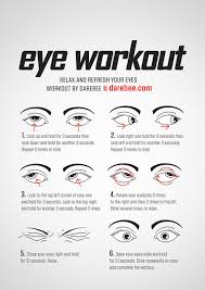 Eye Workout Face Yoga Eye Exercises Healthy Eyes