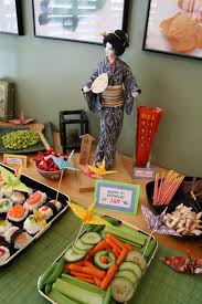 Prep the ingredients before the party, and you'll be ready to start frying up some comforting umami goodness. Jackson S 2nd Birthday Sushi Party Imagine Our Life