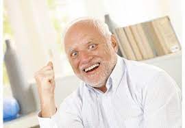 'it looked as if i was smiling through the pain.' photograph: Hide The Pain Harold Blank Template Imgflip