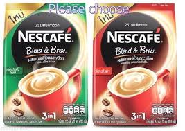 27 Sachets Nescafe 3 In 1 Blend Brew Instant Coffee Mix Powder Coffee Mix Instant Coffee Nescafe