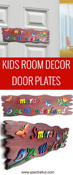 Childrens bedroom door name plates. Buy Decorative Custom Name Plates Free Domestic Delivery Kid Room Decor Kids Room Name Plate Design