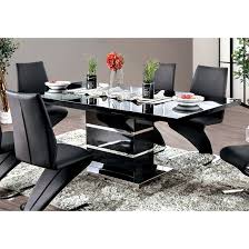 Whether you have a large dining room or a modest breakfast nook, contemporary dining room sets come in a variety of sizes to suit any space. Orren Ellis Midsomer Extendable Pedestal Dining Table Wayfair Ca