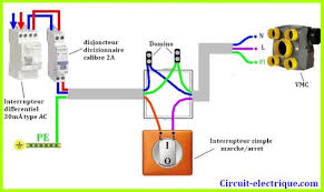 Schema De Branchement Vmc Simple Double Flux Circuit Electrique Schema Branchement Cablage Branchement Vmc Installation Vmc Circuit Electrique