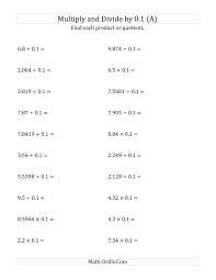 Bunch Ideas Of Division With Decimals 5th Grade Math Worksheets