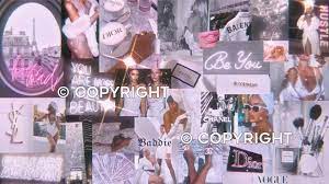 White Boujee Aesthetic Etsy In 2021 Boujee Aesthetic Iphone Wallpaper Tumblr Aesthetic Aesthetic Collage