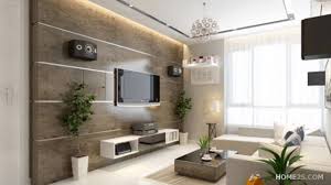 The dining room is similarly linear with a table for six that uses a glass top to lighten the vibe. Simple Small Living Room Designs With Tv