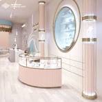 Jewellery Shop Showroom Counter Design - Elegant & Stylish