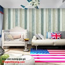 Xốp dán tường 3d giả gỗ | Phong cách cổ điển | thegioithicong