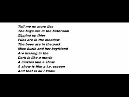 Miss Susie Had A Steamboat Lyrics Lyrics Yandere Simulator Memes Things To Do When Bored