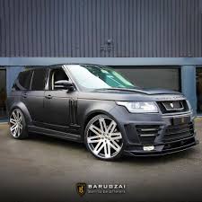 Barugzai On Twitter What Do You Guys Rate This Amazing Machine Our Client S Stealth Matte Black Range Rover Vogue Fitted With The L405 Vogue Luxe Wide Arch Styling Pack Sitting On 24