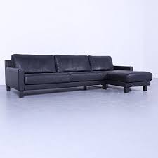 Rolf Benz Ego Designer Leder Ecksofa Schwarz Echtleder Couch Viersitzer 5463 Purple Leather Sofas Leather Sofa Set Beige Couch Living Room