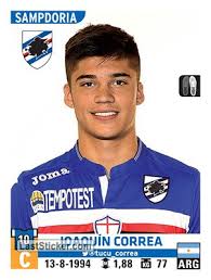 Sticker 491: Joaquín Correa