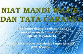 Tetapi berdasarkan keterangan dari para ulama fiqh, junub ini berarti orang yang diwajibkan untuk junub ini termasuk hadats besar, dan cara menyucikannya adalah dengan mandi. Tata Cara Bacaan Niat Doa Mandi Wajib Setelah Haid Arab Dan Artinya