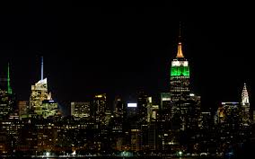 Empire State Building Lit Up In Tri Color Honoring India Independence Day New York Night Empire State Building Bollywood Music