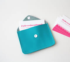 I make a video taking about the benefits of using sleeves and double sleeving your cards! Diy With Kamsnaps Faux Leather Business Card Holder Luloveshandmade