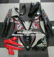 Asia Bike Parts Coverset Lc135 V2 V3 Hitam Merah Batik Original Hly Facebook