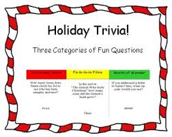 Whether you have a science buff or a harry potter fanatic, look no further than this list of trivia questions and answers for kids of all ages that will be fun for little minds to ponder. Christmas Movie Trivia Games Worksheets Teachers Pay Teachers
