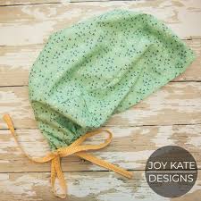 Free scrub cap sewing pattern. Hospital Scrub Cap Sewing Pattern Joy Kate Designs