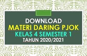 Daftar materi yang harus dipelajari siswa sd kelas 4 semester 1 antara lain yaitu : Download Materi Daring Pjok Kelas 4 Semester 1 Tapel 2020 2021 Beritapppk Com