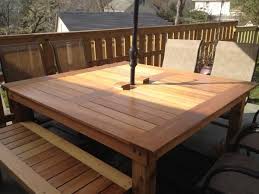 Simple Square Cedar Outdoor Dining Table Diy Patio Table Wood Patio Furniture Diy Patio