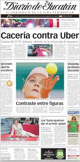Política, economía, deportes, coronavirus, tecnología, viajes y todas las noticias de méxico en un solo lugar. Newspaper Diario De Yucatan Mexico Newspapers In Mexico Thursday S Edition May 26 Of 2016 Kiosko Net