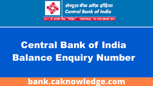 Get information on postal address, contact phone numbers, bank codes and branch timings. Central Bank Of India Balance Enquiry Number 2021 By Missed Call
