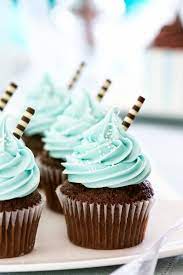 They will love receiving a delivery of fresh baked, hand decorated sugar cookies celebrating their little boy. The Chocolate Cupcakes Are Easy To Make But Really Have Impact I Would Never Have G Baby Shower Desserts Baby Shower Cupcakes For Boy Baby Shower Desserts Boy