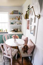 Kitchen and dining room ideas could also include the colour of the walls, appliances, counters, chairs, and even dish towels. Small Space Dining Table Small Dining Room Table Dining Room Small Small Dining Room Decor