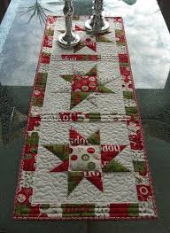 Countdown To Christmas Table Runner Stoffbreite De Tischdecke Weihnachten Weihnachtstischlaufer Quilt