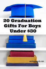 One of the best ways to congratulate your friend or family member on their accomplishment is to give them a thoughtful, handcrafted present. 20 Graduation Gifts For Boys Under 30 Earning And Saving With Sarah