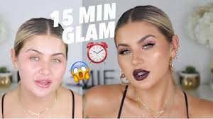 15 MIN GLAM MAKEUP/TAN TUTORIAL ✨ https://youtu.be/jBJEkiRFn2s