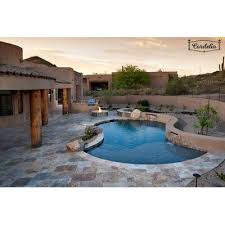 Cordelio 2 X 2 Straight Edge Natural Stone Mosaic Sheet Foor Use Tile Wayfair Arizona Backyard Backyard Pool Landscaping Pools Backyard Inground