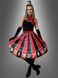 So können sie ein pfau kostüm selber machen! Tellerrock Roulette Rad Casino Kostum Fur Damen