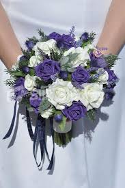 Vintage Purple Roses Scottish Thistle Purple Wedding Bouquets Wedding Bouquets Bride Purple Wedding Flowers
