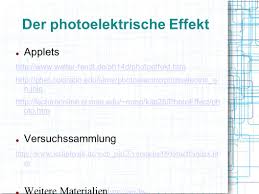 Xarici fotoeffekt qanunları stoletov tərəfindən eksperimental qurğu vasitəsi ilə təyin olunub. Albert Einstein Photoelektrischer Effekt Ppt Herunterladen