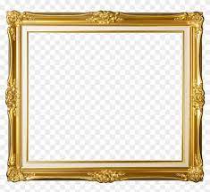 Frame picture frame poster photo mockup design picture transparent background decor. Gold Frame Transparent Png Image Vintage Gold Photo Frames Clipart 185071 Pikpng